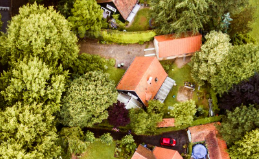 Beispielgarten für kabelgebundene Installation